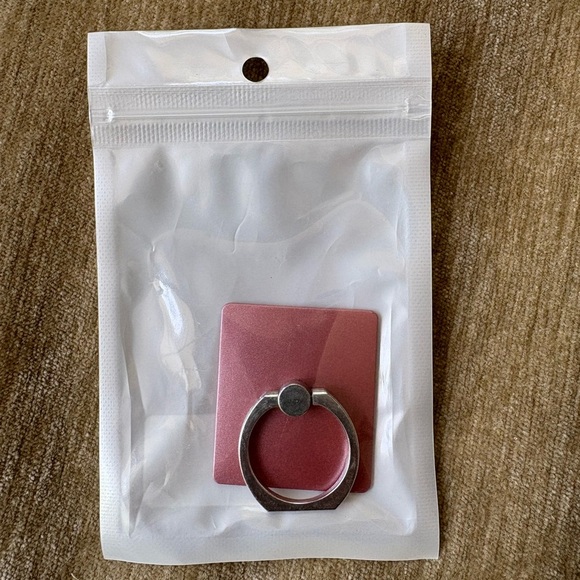 Pink Phone Ring Holder for Android - Picture 1 of 1